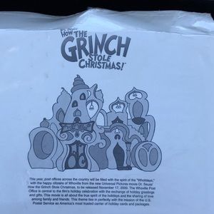 NWT Dr Suess’ How the Grinch Stole Christmas Designed Computer Stationery Sheets